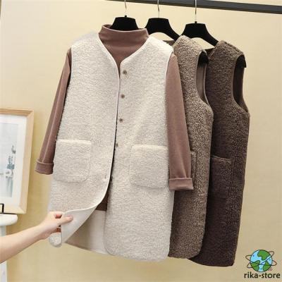 CASTELBAJAC] ボア ロングベスト ダウン フードベスト モコモコ 【公式