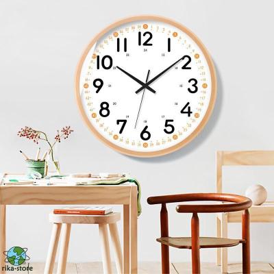 壁掛け時計　24時間 時計 壁掛け 見やすい[品番：NNNA0002067]｜ninon（ニノン）の