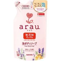 サラヤ アラウ arau. 泡ボディソープ つめかえ用 450ml 無添加 せっけん ボディソープ 詰替え 詰め替え | SG Line ヤフー店