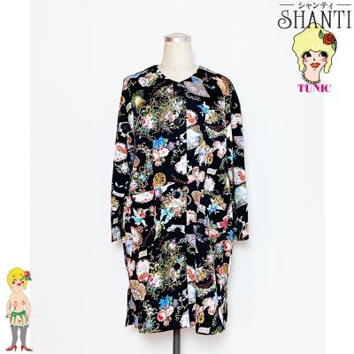 【未使用】鴨居羊子 TUNIC ガウン（ルームウェア）チュニック こんにちは。 TUNICオンラインショップです。 本日から