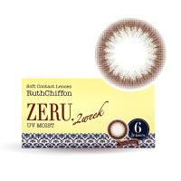 カラコン ルースシフォン 2week ZERU. オリーブブラウン 1箱6枚 RuthChiffon ゼル 2週間交換 2ウィーク フチぼかし | Sheepon-OnLineStore