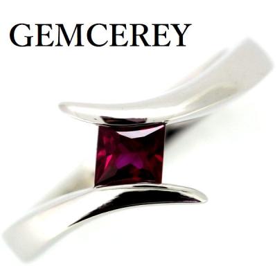 ジェムケリー ピジョンブラッド ルビー ダイヤ ビルマ産(ミャンマー産) GRS ジェムケリー ピジョンブラッド ルビー 0.42ct ビルマ産 (ミャンマー産)