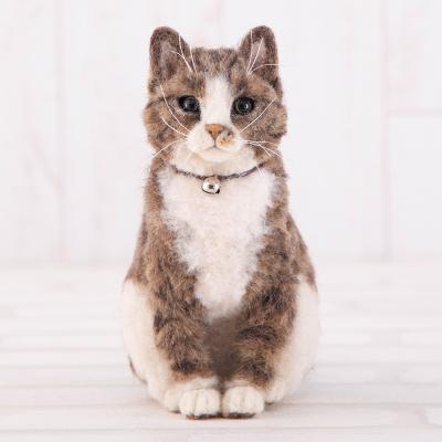 幸せデリバリー - 猫のぬいぐるみ・マスコット(フェルト手芸)｜Yahoo