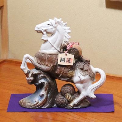 陶器 馬の置物のおすすめ人気商品一覧 通販 - Yahoo!ショッピング