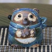 信楽焼 狸 陶器 たぬき タヌキ 開運 厄除け 忍者狸 ニンジャ に