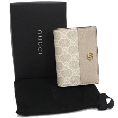 財布 二つ折り グッチ 未使用（ファッション）（柄：ロゴ）の商品一覧