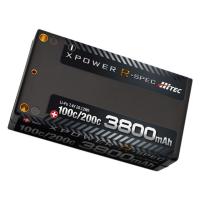 ハイテック XPOWER R-SPEC Li-Po 7.4V 3800mAh 100C/200C 日本正規品 PSE取得済 XPR3800S-B ラジコン バッテリー | ホビープラウド 13時までの決済で平日は当日出荷