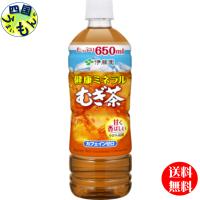 　伊藤園　健康ミネラルむぎ茶　650mlペットボトル×24本入  １ケース | 四国うまいもんや Yahoo!店