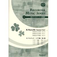 楽譜 SRー030 B．マルチェロ／ソナタ 第4巻 CD付 ／ リコーダーＪＰ | 島村楽器 楽譜便
