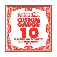 ERNiE BALL アーニーボール 1010 エレキギター／アコギ弦 010 プレーンスチール 〔バラ弦1本〕 | 島村楽器Yahoo!店