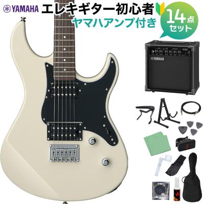 YAMAHA エレキギター初心者セット（色：ホワイト系）｜ギター