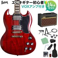 Burny バーニー SRSG55 Cherry 初心者14点セット 〔VOXアンプ付き〕 SG エレキギター | 島村楽器Yahoo!店