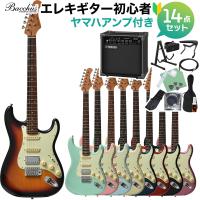 Bacchus バッカス BST-2-RSM/R エレキギター初心者14点セット ヤマハアンプ付き ストラトタイプ | 島村楽器Yahoo!店