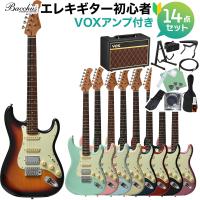 Bacchus バッカス BST-2-RSM/R エレキギター初心者14点セット VOXアンプ付き ストラトタイプ | 島村楽器Yahoo!店