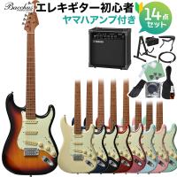 Bacchus バッカス BST-1-RSM/M エレキギター初心者14点セット 〔ヤマハアンプ付き〕 | 島村楽器Yahoo!店