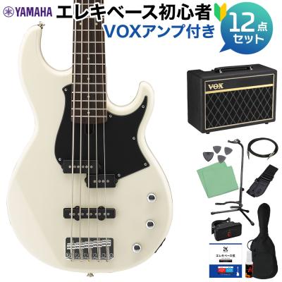 Yamaha 5弦エレキベース ホワイト　チューナー付き 5弦ベース 安い（色：ホワイト系）のおすすめ人気商品一覧 通販