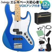 Sadowsky ME21 HP4 MAPLE Ocean Blue Metallic エレキベース初心者12点セット 〔VOXアンプ付〕 | 島村楽器Yahoo!店