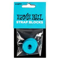 ERNiE BALL アーニーボール STRAP BLOCKS 4PK - BLUE ストラップブロック P05619 | 島村楽器Yahoo!店