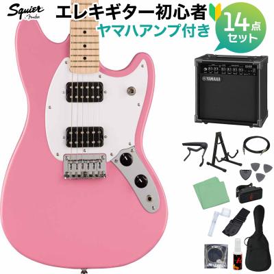 Fender エレキギター初心者セット（色：ピンク系）｜ギター｜楽器