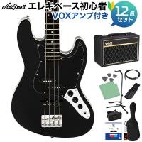 AriaProII アリアプロ2 STB-BLACK ベース 初心者12点セット 〔VOXアンプ付〕 エレキベース 〔限定生産モデル〕 | 島村楽器Yahoo!店