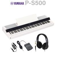 YAMAHA ヤマハ 電子ピアノ 88鍵盤 P-S500WH ホワイト ヘッドホンセット Pシリーズ | 島村楽器Yahoo!店