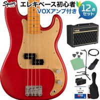 Squier by Fender スクワイヤー 40th Anniv. PB SDKR ベース 初心者12点セット 〔VOXアンプ付〕 | 島村楽器Yahoo!店