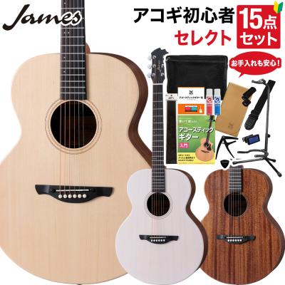 【未使用】アコースティックギター　初心者セット ギター James James J-900/C NAT アコースティックギター 教本付きセレクト11