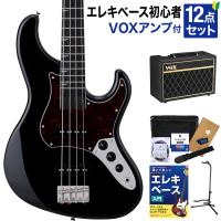 Ryoga リョウガ VAL-BASS Black ベース初心者12点セット〔VOXアンプ付き〕 ジャズベースタイプ ベイクドメイプルネック | 島村楽器Yahoo!店