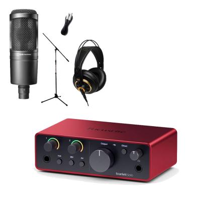 マイク付きヘッドホン（オーディオインターフェイス）｜DTM、DAW｜楽器