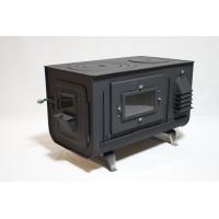 角型３面窓付 薪ストーブ ”ＦＩＲＥ　ＳＩＤＥ”　３面窓付放熱フィンあり ウッドストーブ キャンプ バーベキュー 調理器具 料理 薪 アウトドア