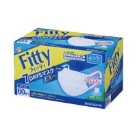 玉川衛材 Fitty 7DAYSマスクEXプラス ホワイト ふつうサイズ 60枚入 214853 ★10個パック | ジムエールYahoo!店