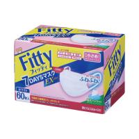 玉川衛材 Fitty 7DAYSマスクEXプラス ホワイト やや小さめサイズ 60枚入 214860 | ジムエールYahoo!店