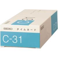 セイコーソリューションズ タイムカードＣ−３１ 月末・１５日締 Ｃ−３１カ−ド | ジムエールYahoo!店