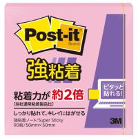 スリーエム ジャパン ポスト・イット強粘着ノート ５０×５０ｍｍ ９０枚 トロピカルピンク ６５０ＳＳ−ＲＯ | ジムエールYahoo!店