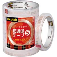 スリーエム ジャパン スコッチ超透明テープＳ 幅１２ｍｍ×３５ｍ 工業用包装 １０巻入 ＢＫ−１２Ｎ | ジムエールYahoo!店