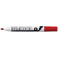 カウネット ホワイトボードマーカー丸芯 インク色：赤 ３０６６−１６６０ 入数：12 ★10パックセット | ジムエールYahoo!店
