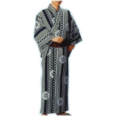 楽天市場】ゆかた 仕立上浴衣 白地紺 マス 小紋 男物・女物 杉2343