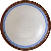 みのる陶器 Bisque(ビスク) 85皿 藍白百合 | しもやな商店