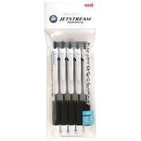 三菱鉛筆 油性ボールペン ジェットストリーム 5本 0.5 黒 書きやすい SXN150055P.24 | Shine store