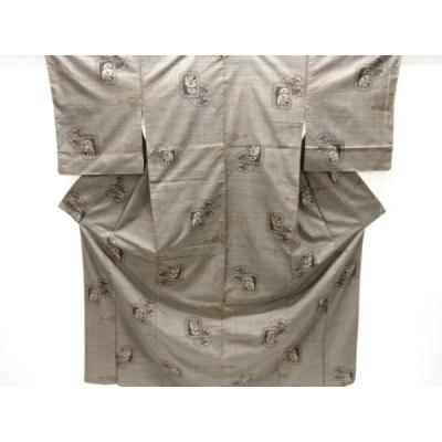 ♡美品♡本場泥大島紬お着物♡ 京やG071 大島紬 本場泥大島 紬着物 泥大島伝統工芸品 奄美大島 正絹