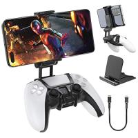 PS5スマホホルダー IOS/Android対応 320度調節可能 OIVO PS5コントローラー用スマホホルダーPS5マウントホルダー PS5 | シャイニングONE