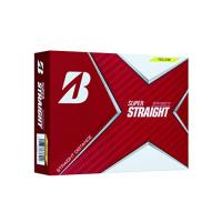 BRIDGESTONEブリヂストンゴルフボール SUPER STRAIGHT 2021年モデル 12球入イエロー | シャイニングONE