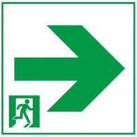 パナソニックPanasonic 通路誘導灯用適合表示板 右 B級BL・BH兼用 片面用 FK20017 | シャイニングONE