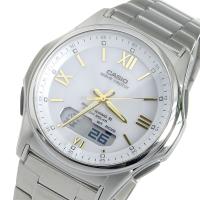 カシオ CASIO WAVE CEPTOR  電波 ソーラー メンズ 腕時計 WVA-M630D-7A2JF 国内正規 ホワイト | ベッド・ソファ専門店シャイニングストア生活館