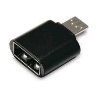 日本トラストテクノロジー OTG USB(A)→MicroUSB変換コネクター(ブラック) OTGU2M-BK | シャイニングストアNEXT
