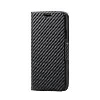 エレコム iPhone 11 ソフトレザーケース 磁石付 薄型 カーボン調(ブラック) PM-A19CPLFUCB | シャイニングストアNEXT