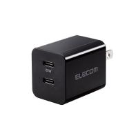 エレコム USB Power Delivery 20W AC充電器(C×2) MPA-ACCP35BK | シャイニングストアNEXT