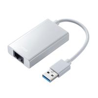 サンワサプライ USB3.2-LAN変換アダプタ(USBハブポート付・ホワイト) USB-CVLAN3WN | シャイニングストアNEXT