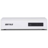 BUFFALO バッファロー 10/100Mbps対応スイッチングHub 金属筐体/電源内蔵モデル(5ポート) ホワイト LSW4-TX-5NS/WHD | シャイニングストアNEXT