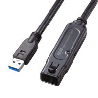 サンワサプライ USB3.2アクティブリピーターケーブル15m(抜け止めロック機構付き) KB-USB-RLK315 | シャイニングストアNEXT